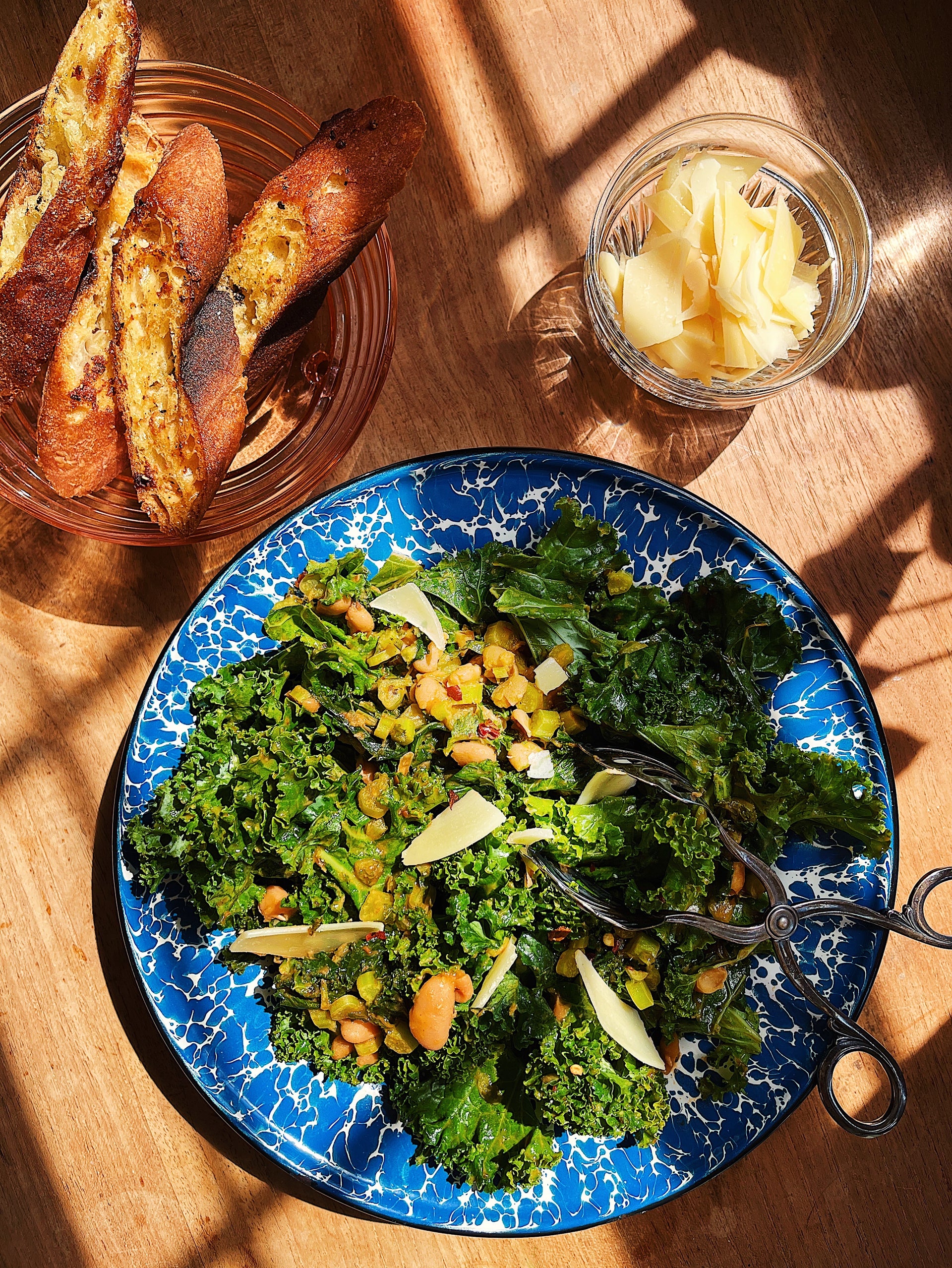 Rebecca Firkser for Heyday Canning: Vodka Beans & Greens With Garlic Bread