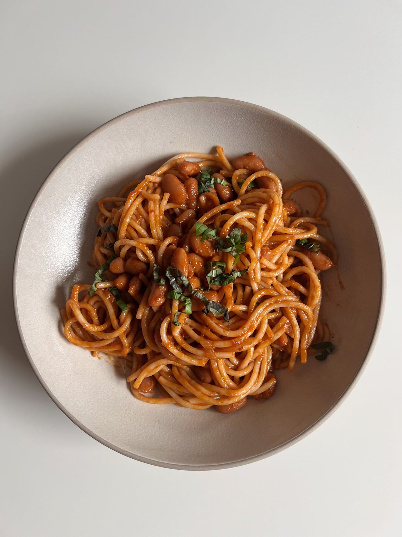 Chelsea Crane for Heyday: Red Wine Spaghetti with Cannellini Beans & Ami Ami Mulled Wine