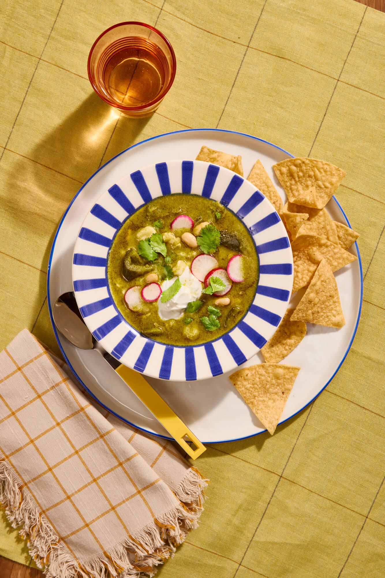Cilantro Lime Pozole Verde