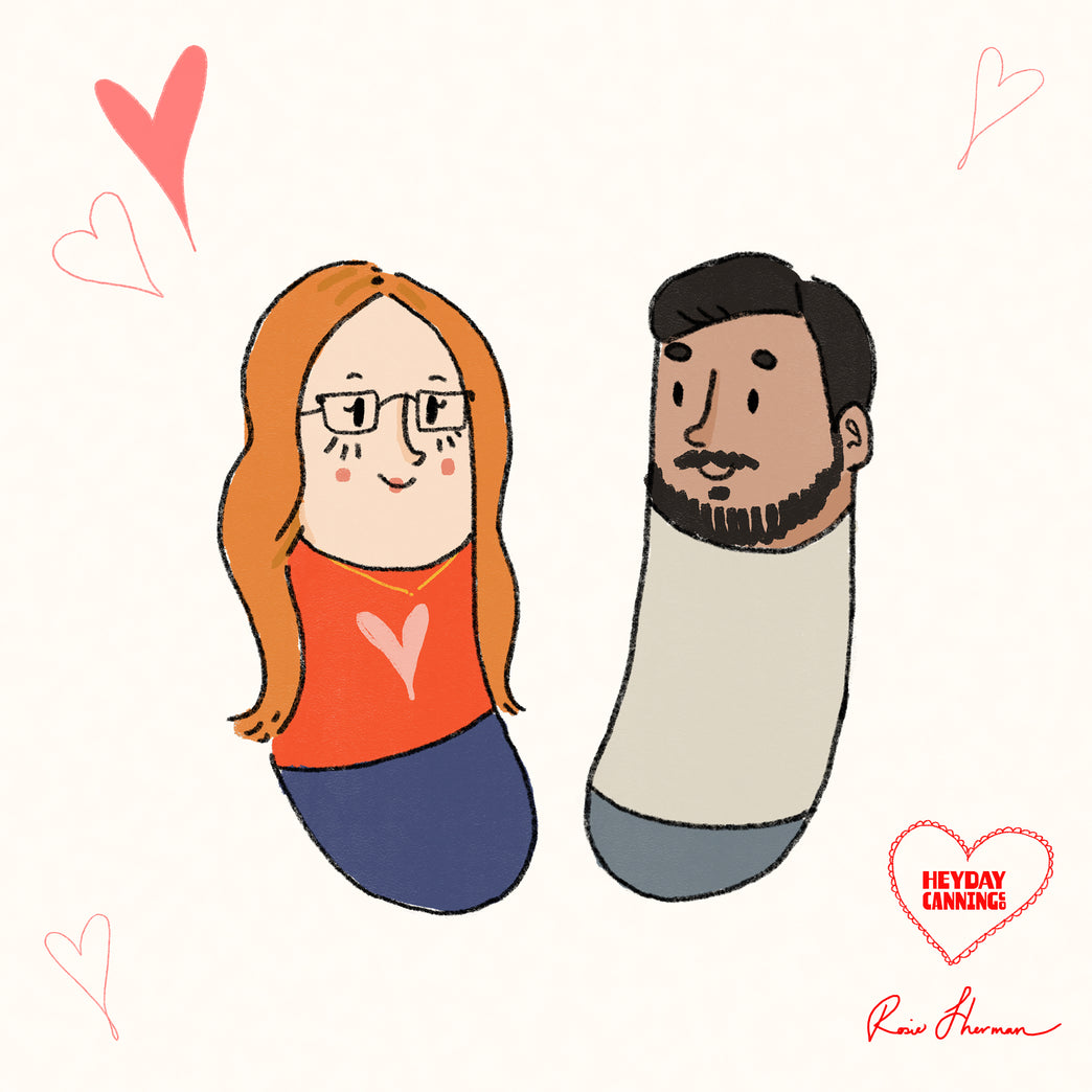 Valentine's Bean Portraits!