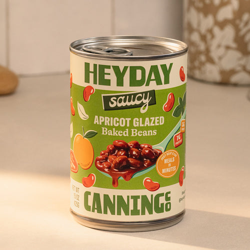 Apricot Glazed Baked Beans