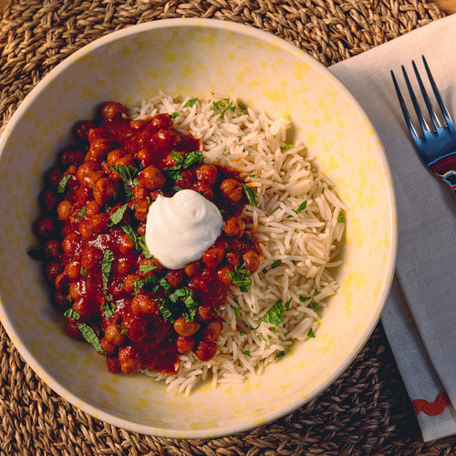 Harissa Lemon Chickpeas