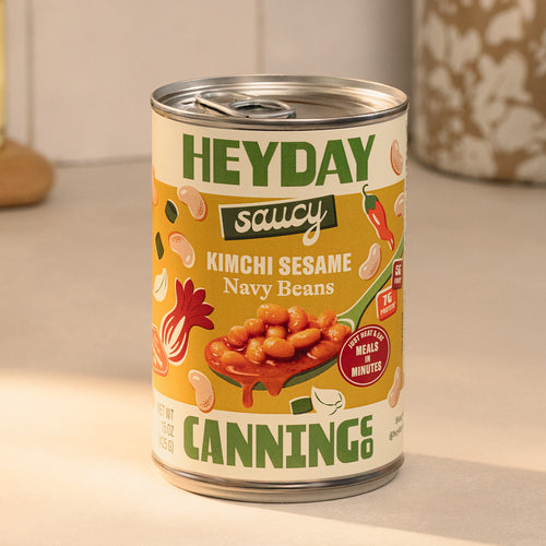 Kimchi Sesame Navy Beans