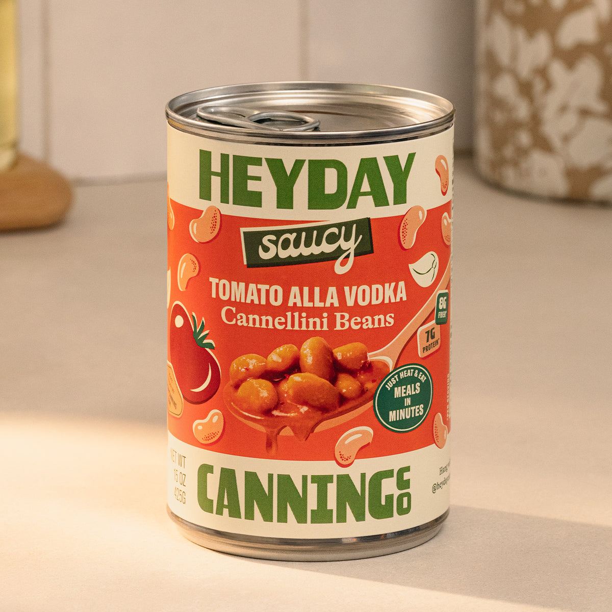 Tomato Alla Vodka Cannellini Beans