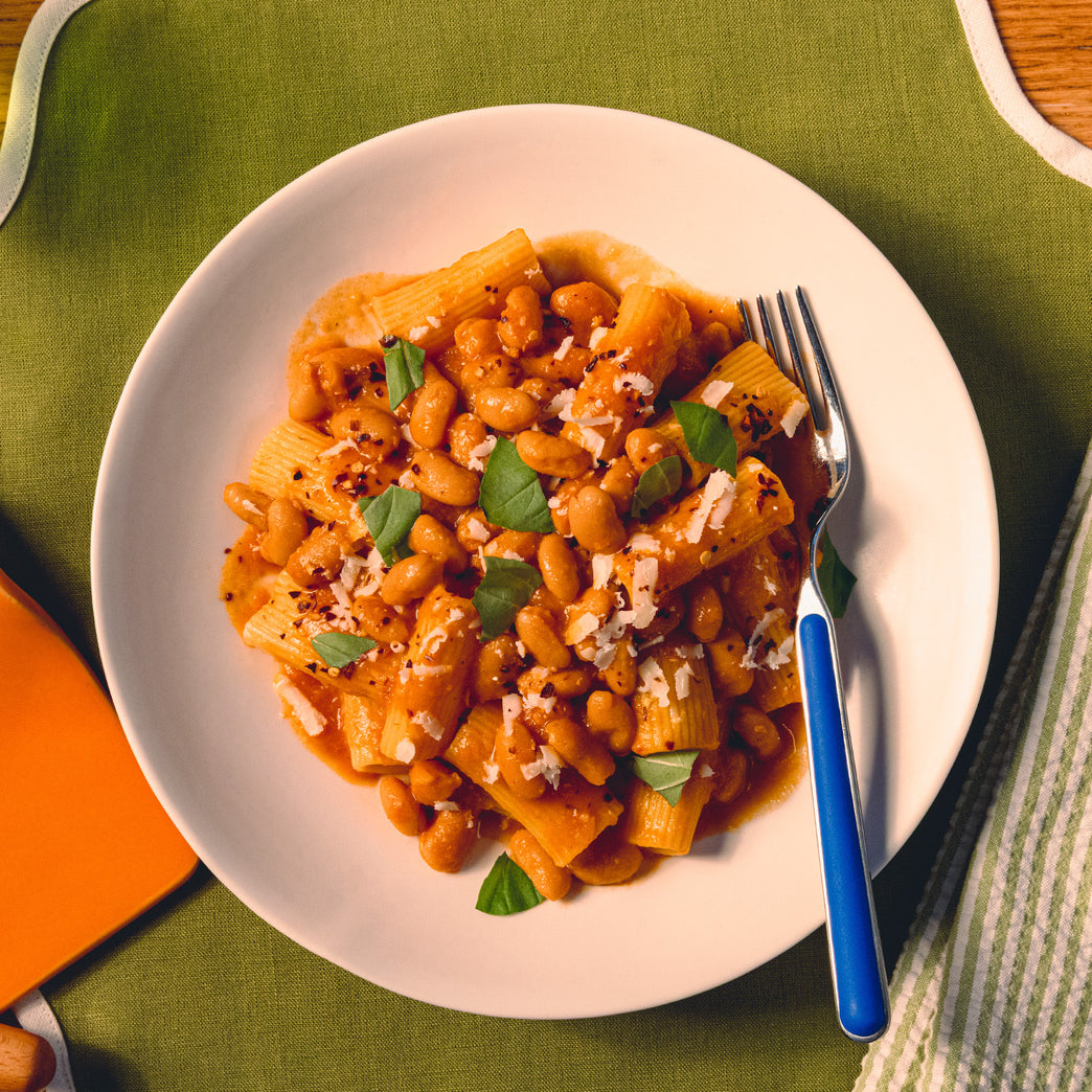 Tomato Alla Vodka Cannellini Beans