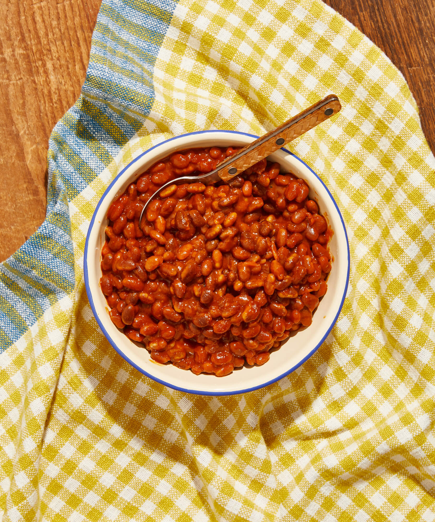 Apricot Glazed Baked Beans